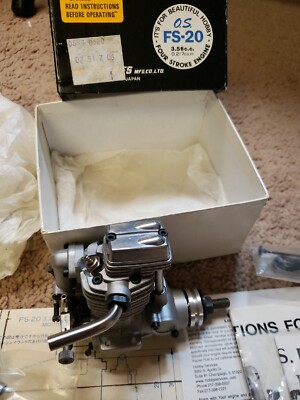 OS Engine - OS FS-20 four stroke motor - New! GH | eBay