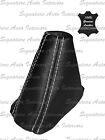 <!--F#f_0-->HOLDEN HSV 4 SEAM VY VZ LEATHER AUTO GEAR SHIFTER BOOT COMMODORE - SILVER STITCH<!--F/-->