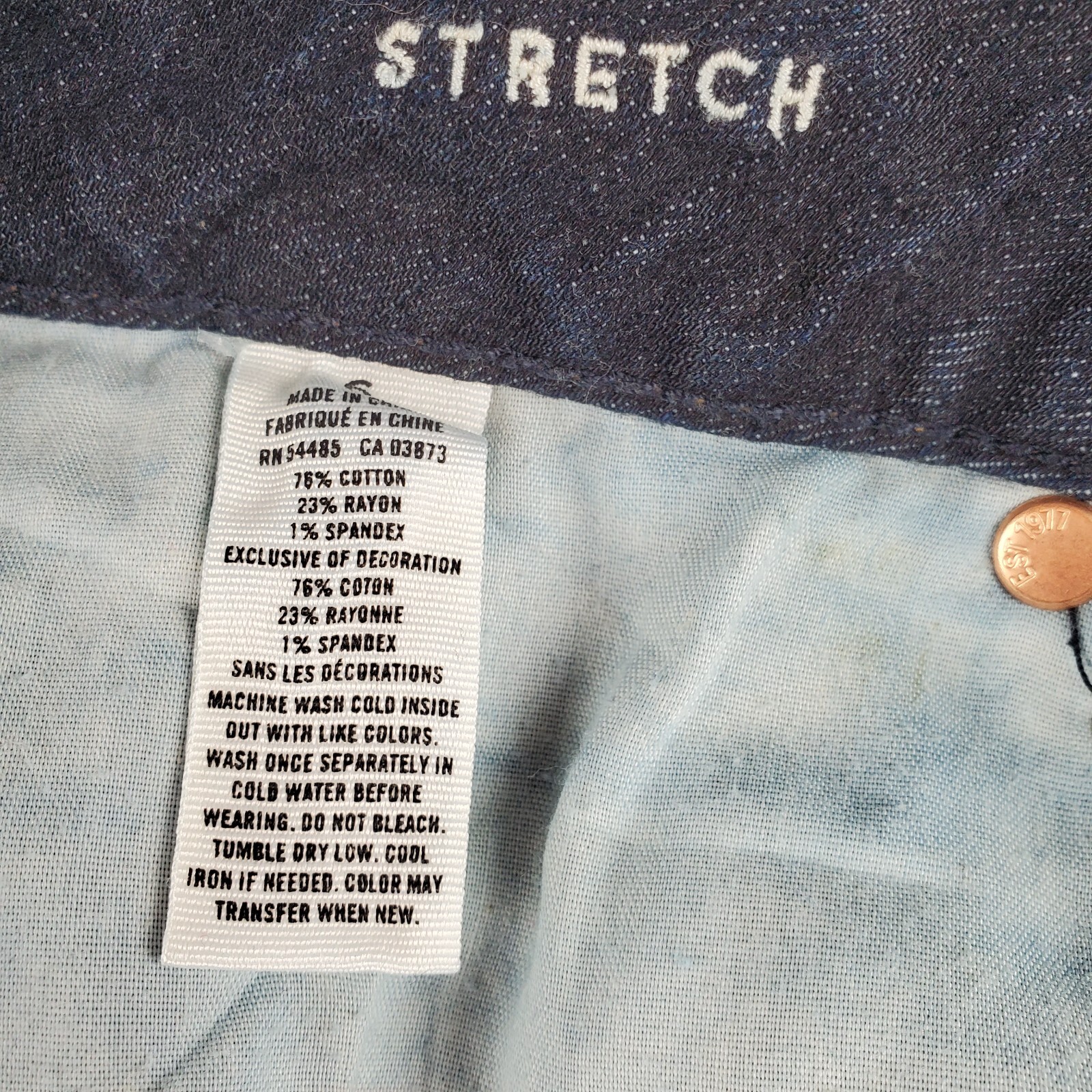 American Eagle Outfitters Cuffed Shorts Women's Blue Denim Raw