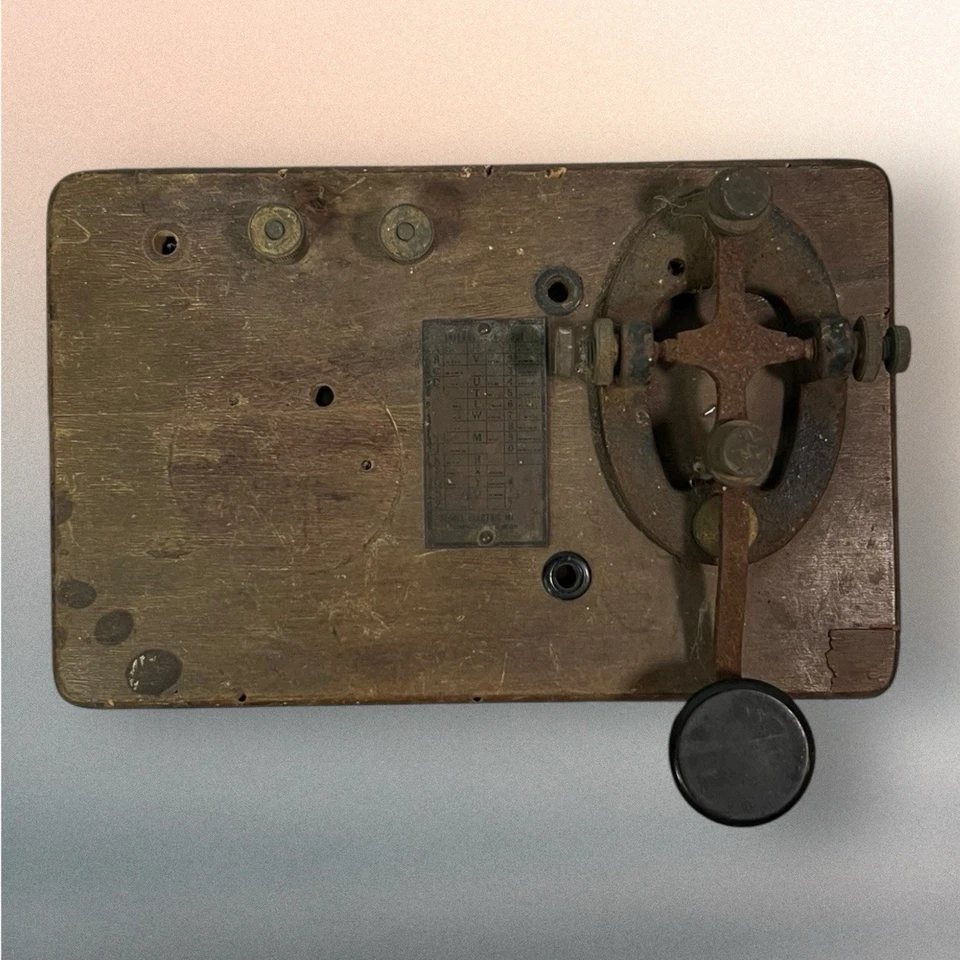 Vintage Signal Electric Mfg Co Morse Code Key - Image 2 of 4