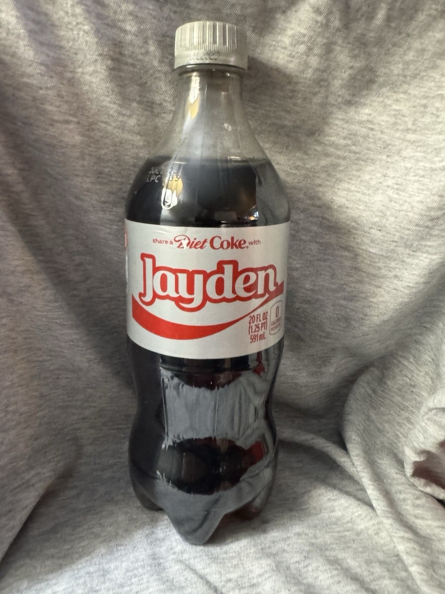Share a Coke with Jayden 2025 Personalized Gift Coca~Cola Bottle