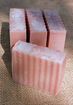 Rose Soap. Single Bar. Absolute Rose Essential Oil. All Natural. Vegan.