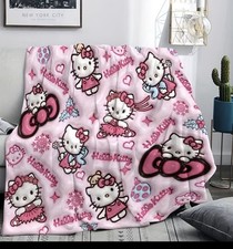 coperta in pile hello kitty