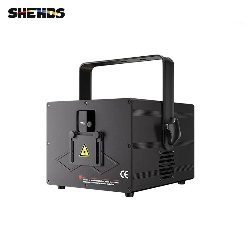 APP Remote DMX Projector 3W ILDA 2D 3D Animation Laser RGB Full Color Disco - Image 4 of 4