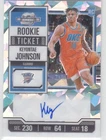 2023-24 Contenders Optic KEYONTAE JOHNSON RC AUTO #23/23 CRACKED ICE THUNDER 1/1