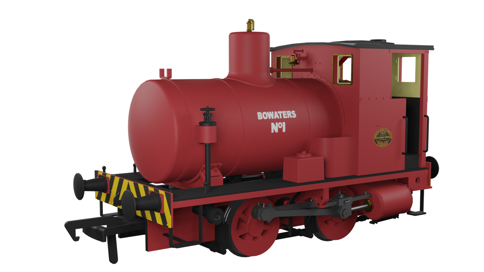 Rapido 965005 Andrew Barclay Fireless 0-4-0 - Bowaters (Ellesmere) No.1 (Work...