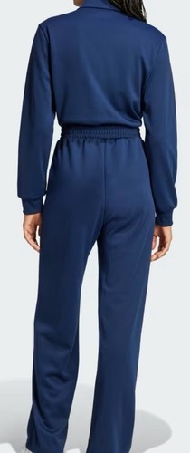Talla XL - Mono para mujer Adidas años 70 azul índigo/naranja rayas JN8312 - Imagen 4 de 9