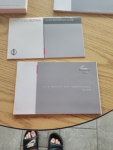 2014 Nissan Altima Owners Manual - Picture 5 of 9