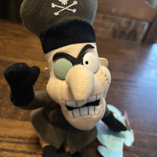 Rocky and Bullwinkle and Friends Fearless Leader Plush Stuffed Animal NWT - Picture 2 of 9