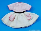 Vintage Ideal Tammy / Pepper Doll Happy Holidays #9317 Dress Near Mint ~ 1960's