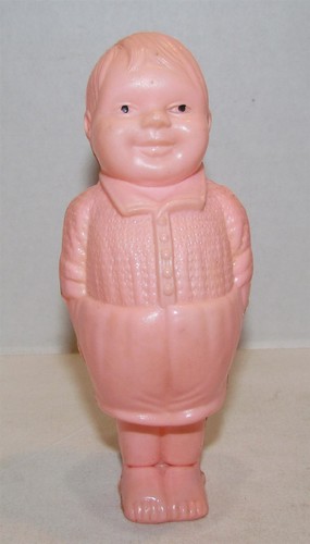 Vintage Irwin Celluloid Chubby Boy, 5 inches, Made in the USA