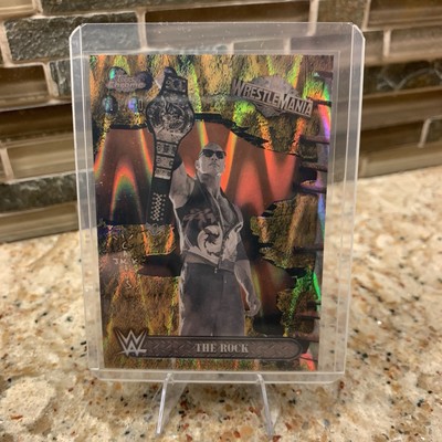 THE ROCK   Gold /50   2025 WWE Topps Chrome Cactus Jack Travis Scott WM41
