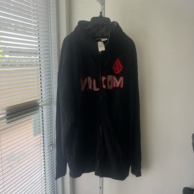 Volcom zip up hoodie size xxl