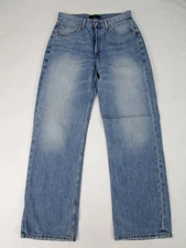 Able Jeans The Boyfriend Button-Fly High-Rise Jeans 28