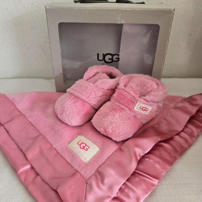 GIRLS BABY 2/3 6-12 MOS UGG BUBBLEGUM BIXBEE LOVEY
