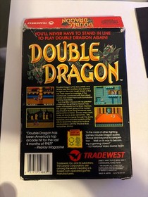 Double Dragon (Nintendo Entertainment System, 1988) NES CIB Complete In Box