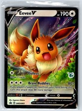 eevee v pokemon card value Eevee V SWSH065 Battle Academy 2022 for sale