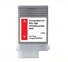PFI106 Red Ink Tank Cartridge For Canon IPF 6400s 6400 6450 PFI106R