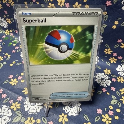 Pokémon Trainer Karte Superball 183/193 Normal | Entwicklungen in Paldea | DE