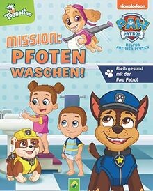 Mission: Pfoten waschen: Bleib gesund mit der Paw Patrol... | Buch | Zustand gut - Bild 1 von 2