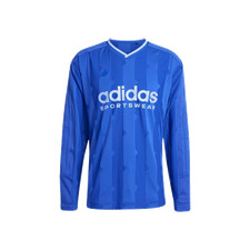 Adidas House of Tiro Long Sleeve Jacquard Jersey Semi Lucid Blue