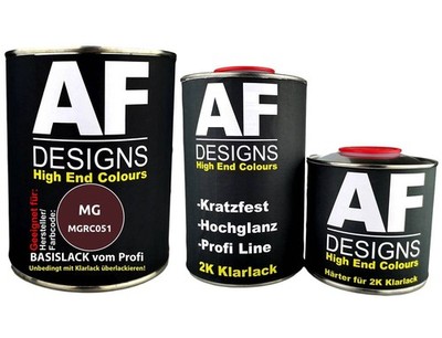 FÜR MG MGRC051 Bacchus Metallic 2,5L Autolack Set Klarlack Härter