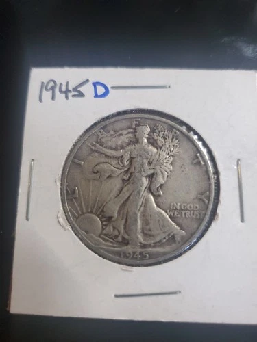 1945-D Walking Liberty Half Dollar