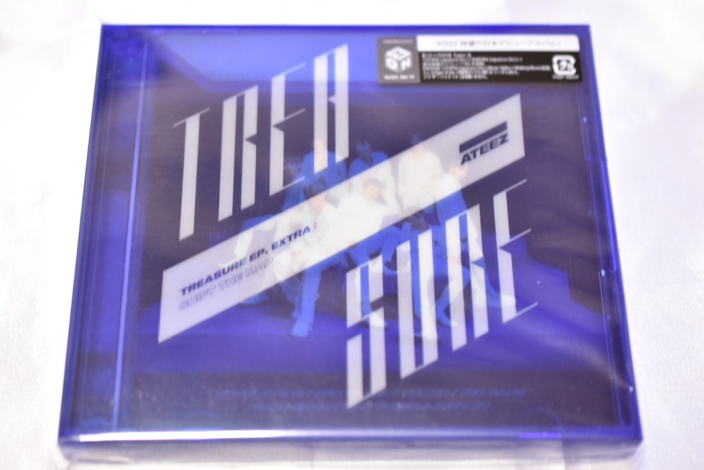 ATEEZ TREASURE EP. EXTRA:Shift The Map Limited Edition Type A CD+DVD+Card Japan