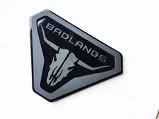 2x Badlands Fender Emblem Badge Logo for Ford Bronco Offroad SUV 4x4 Sport