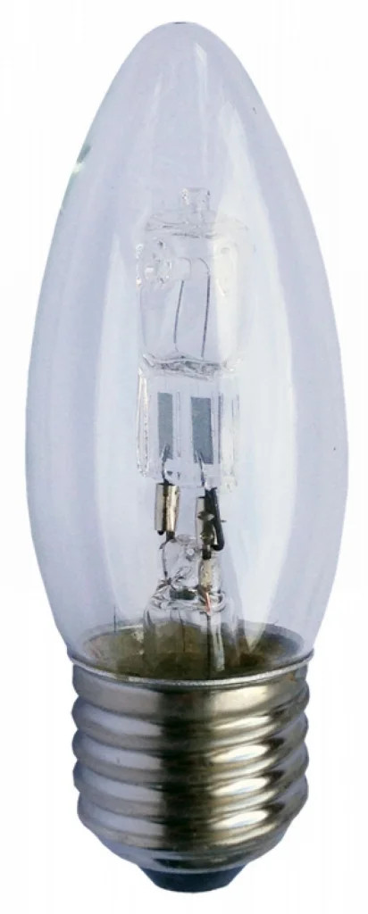 Clear 42w Halogen Candle ES E27 Fairway 42wFairES