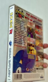 Sonic R Sega Saturn Game 1997 Authentic Longbox Rare CIB with Manual, Reg Insert