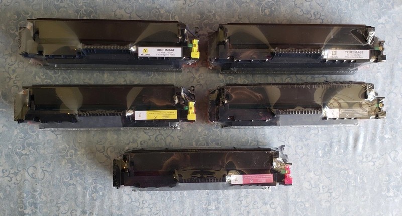 LT 5 NIP True Image Toner for HP LaserJet Pro 410x Black Yellow Magenta SEE DESC