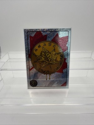 2025 Cardsmiths Currency Series 5 Gold Maple Leaf #9 Matrix holofoil