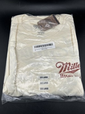 Miller High Life The Champagne of Beers Double Sided Logo T-Shirt XXX Large