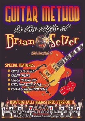 Guitar Method: In The Style Of Brian Setzer - DVD - Color Subtitled Ntsc