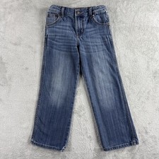 Wrangler Retro Youth Jeans Size 7 Regular Blue Medium Wash Bootcut