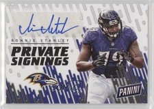 2017 Panini Day Private Signings Ronnie Stanley #RS Auto