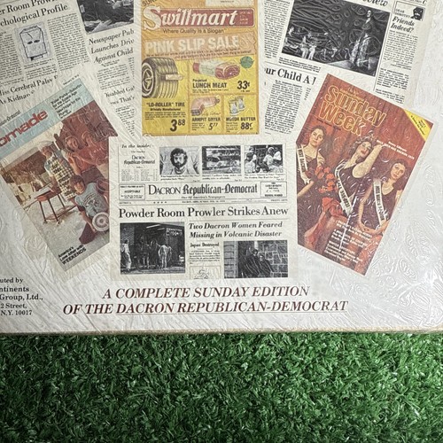 NATIONAL LAMPOON HIGH SCHOOL SEQUEL SUNDAY NEWSPAPER PARODY VINTAGE MAGAZINE - Imagen 6 de 7