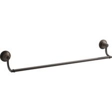 KOHLER Bancroft R 24" Towel Bar, Oil-Rubbed Bronze
