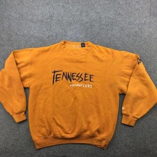 Tennessee Volunteers Sweater Pullover Crewneck Mens Large Orange NCAA Football