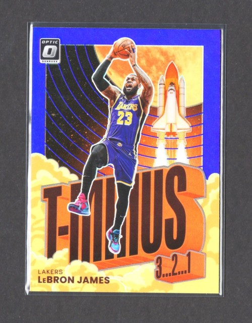 Basketball LeBron James 2 T-Minus 3...2...1 Purple Donruss Optic