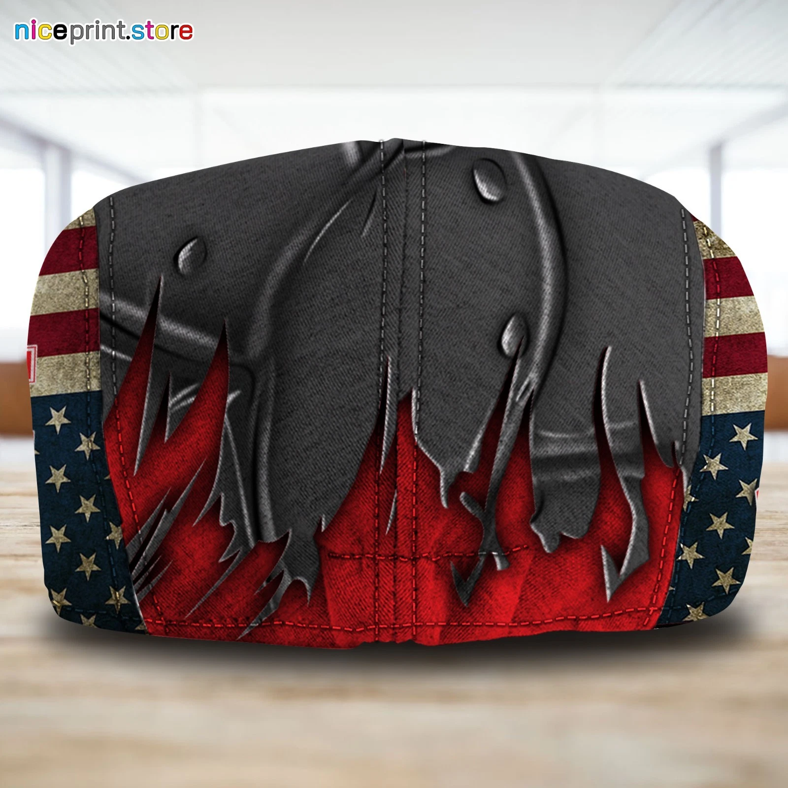 Nebraska Team Cornhuskers Jeff Cap NCAA Driver Cap NCAA Golf Cap NCAA Flat Cap