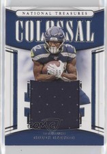2019 Panini National Treasures Colossal Materials 70/99 Chris Carson #CM-9 1i3m