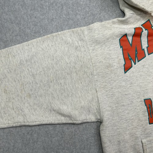 Sudadera con Capucha Logotipo De Colección Miami Dolphins Para Hombre Talla Grande NFL Años 90 Fútbol - Imagen 8 de 17