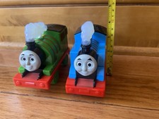 Thomas the Tank engine and Percy Talking light up Toy Trains