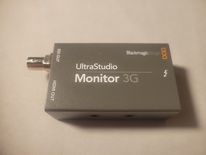 Blackmagic Design UltraStudio Monitor 3G SDI HDMI Converter Excellent Used