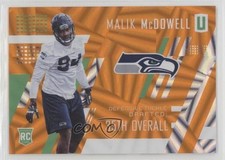 2017 Panini Unparalleled Class of Rookie Orange 31/99 Malik McDowell #245 4r2