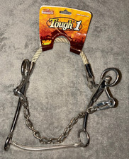 NEW TOUGH 1 SS ROPE NOSE HACKAMORE BITLESS 25119-0-0
