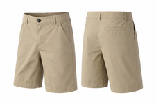 Old Navy Boys Size 8 Khaki Uniform Shorts Flat Front Adjustable Waist