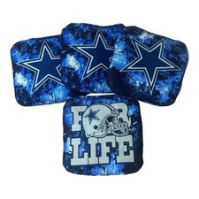 COWBOYS - FOR LIFE - Pro Cornhole Bags - 4 Bags